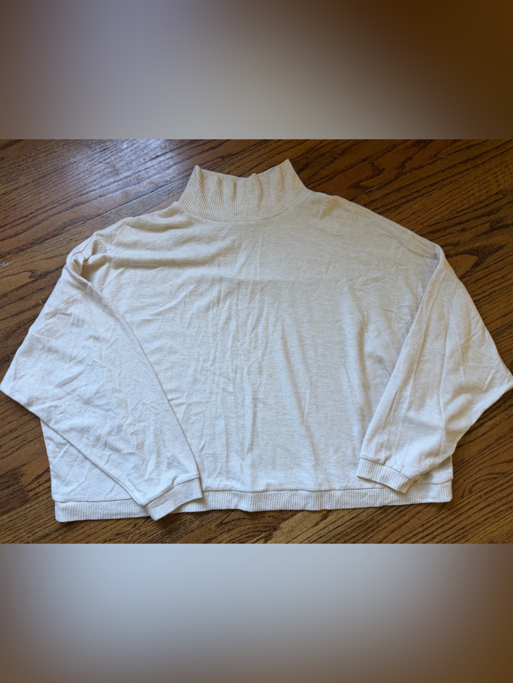 Lucky Brand cream Knit Sweater